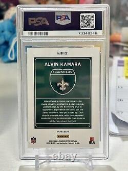 3 Card New Orleans Saints Lot PSA 10 Donruss Optic Alvin Kamara Downtown + More