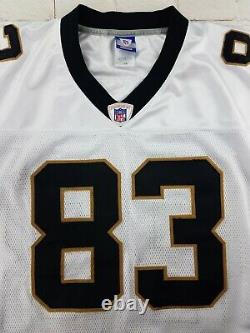 AUTHENTIC New Orleans Saints Donte Stallworth Jersey White Size 56 Reebok