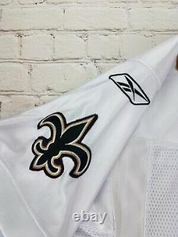 AUTHENTIC New Orleans Saints Donte Stallworth Jersey White Size 56 Reebok