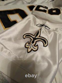 AUTHENTIC REEBOK DOUBLE STITCHED (RARE) NFL SAINTS #26 McALLISTER JERSEY SZ 52