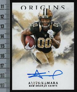 Alvin Kamara 2017 Panini Origins Rookie Autograph #RA-AK Saints Star RB Auto RC