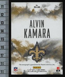 Alvin Kamara 2017 Panini Origins Rookie Autograph #RA-AK Saints Star RB Auto RC