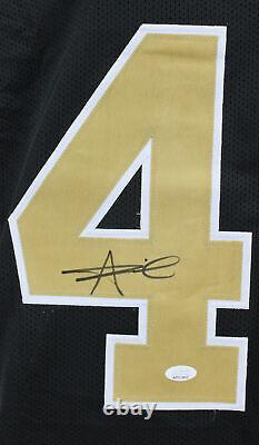 Alvin Kamara Authentic Signed Black Pro Style Jersey Autographed JSA Witness