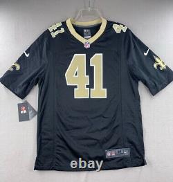 Alvin Kamara New Orleans Saints Nike Game Player Jersey Men's 2024 NFL #41 New