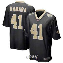 Alvin Kamara New Orleans Saints Nike Game Player Jersey Men's 2024 NFL #41 New