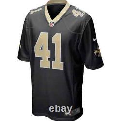 Alvin Kamara New Orleans Saints Nike Game Player Jersey Men's 2024 NFL #41 New