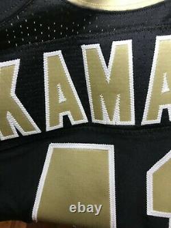 Alvin Kamara New Orleans Saints Nike Team Issued NFL On Field Jersey Black