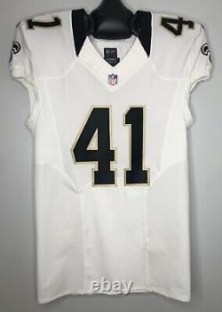 Alvin Kamara SIGNED New Orleans Saints Nike Game Style Jersey with BAS COA Beckett