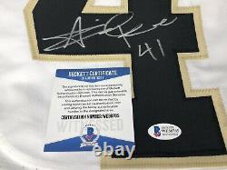 Alvin Kamara SIGNED New Orleans Saints Nike Game Style Jersey with BAS COA Beckett