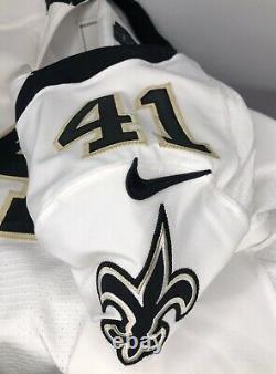 Alvin Kamara SIGNED New Orleans Saints Nike Game Style Jersey with BAS COA Beckett