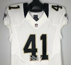 Alvin Kamara SIGNED New Orleans Saints Nike Game Style Jersey with BAS COA Beckett