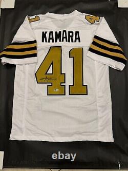 Alvin Kamara Signed Jersey New Orleans Saints. Authentic Autograph