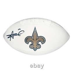 Alvin Kamara Signed New Orleans Saints Official NFL Team Logo Football (Beckett)