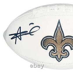 Alvin Kamara Signed New Orleans Saints Official NFL Team Logo Football (Beckett)