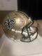 Alvin Kamara Signed New Orleans Saints Speed Authentic Nfl Helmet With Roy 17