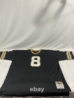 Archie Manning #8 New Orleans Saints Mitchell Ness Black Jersey Mens Sz 56 3XL