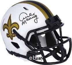Archie Manning New Orleans Saints Signed Lunar Eclipse Alternate Mini Helmet