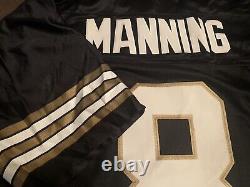 Archie Manning Reebok New Orleans Saints Throwback Jersey Size L Gently Worn