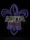 Authentic Abita Restoration Neon Beer Sign / Bar Light New Orleans Saints