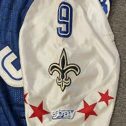 Authentic Drew Brees New Orleans Saints 2010 Pro Bowl Jersey Size 52 Sewn Reebok