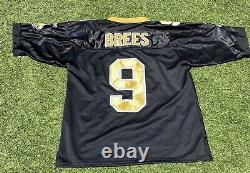 Authentic Drew Brees New Orleans Saints Super Bowl 44 NFL Reebok Jersey 48 Med