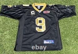 Authentic Drew Brees New Orleans Saints Super Bowl 44 NFL Reebok Jersey 48 Med