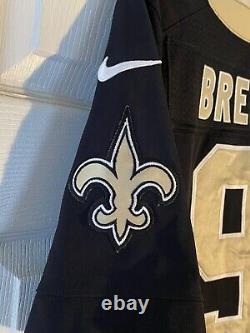 Authentic Drew Brees Nike Elite Saints Jersey Men's Size 40