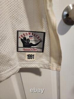 Authentic Mitchell & Ness 1991 Sam Mills New Orleans Saints Jersey Sz 60 XXXXL