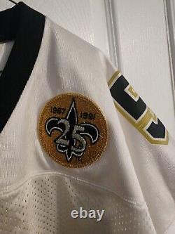 Authentic Mitchell & Ness 1991 Sam Mills New Orleans Saints Jersey Sz 60 XXXXL