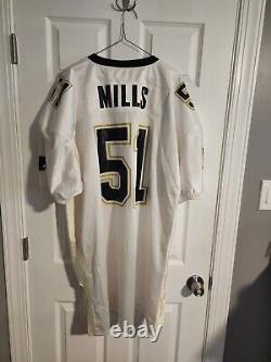 Authentic Mitchell & Ness 1991 Sam Mills New Orleans Saints Jersey Sz 60 XXXXL