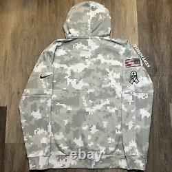 Authentic Nike New Orleans Saints 2024 Salute to Service Hoodie Camo Pullover