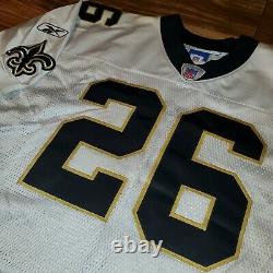 Authentic RARE Stitched SZ 56 Deuce McALLISTER New Orleans Saints NFL Jersey