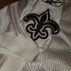 Authentic RARE Stitched SZ 56 Deuce McALLISTER New Orleans Saints NFL Jersey