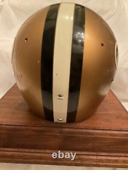 Authentic Riddell 1970s Kra-Lite New Orleans Saints Vintage Football Helmet