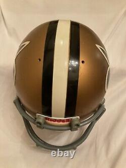 Authentic Riddell 1970s Kra-Lite New Orleans Saints Vintage Football Helmet