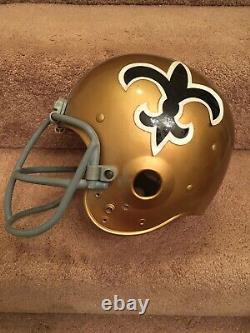 New Orleans Saints Vintage Riddell 1976 Kra-Lite II PAC-3 Football Hel –  WESTBROOKSPORTSCARDS