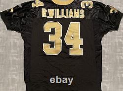 Authentic Vintage Reebok NFL New Orleans Saints Ricky Williams Football Jersey