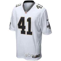 Brand New 2021 NFL Alvin Kamara New Orleans Saints Nike Black Game Player Jersey