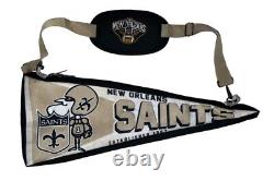 Brand New- LRStudios Custom 1 Of 1 New Orleans Saints Crossbody Pennant Bag O/S