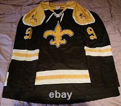 Brand New, New Orleans Saints Black NFL Hockey Jersey. Any size, name and number