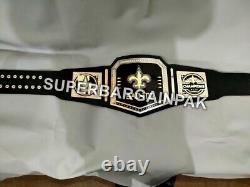 Brand New New Orleans Saints Championship Wrestling Brass 2mm Belt