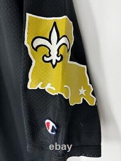 CHAMPION Bobby HEBERT #3 Vintage 90s New Orleans Saints FOOTBALL Jersey RARE XL