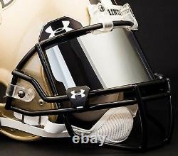 CUSTOM NEW ORLEANS SAINTS NFL Riddell Deluxe REPLICA Football Helmet