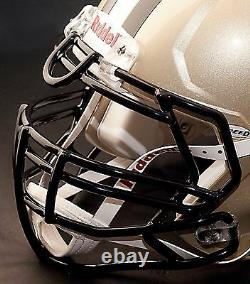 CUSTOM NEW ORLEANS SAINTS NFL Riddell Full Size SPEED Football Helmet