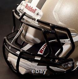 CUSTOM NEW ORLEANS SAINTS NFL Riddell Full Size SPEED Football Helmet