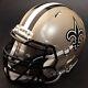 Custom New Orleans Saints Nfl Riddell Speed Full Size Replica Football Helmet