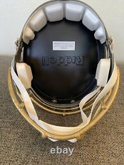 Chris Olave New Orleans Saints Beckett COA Signed Helmet These R Jacked Box