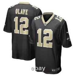 Chris Olave New Orleans Saints Nike Game Player Jersey Men's 2023 NFL #12 New
