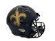 Chris Olave New Orleans Saints Black Matte Replica Full Size Helmet Auto