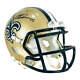 Chris Olave Signed New Orleans Saints Speed Mini Football Helmet (beckett)